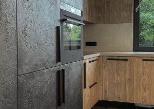 trijų dekoratyvinių apdailų – VIK, BRONX ir Logan – harmonija